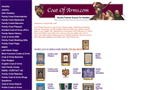 Desktop Screenshot of coatofarms.com